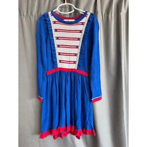 NWOT Mini Boden Nutcracker Knitted Dress 7/8